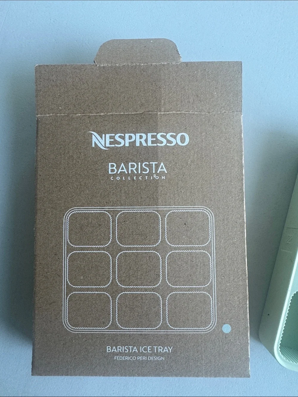 Nespresso Barista Silicone Ice Tray - Mint Green (NEW)